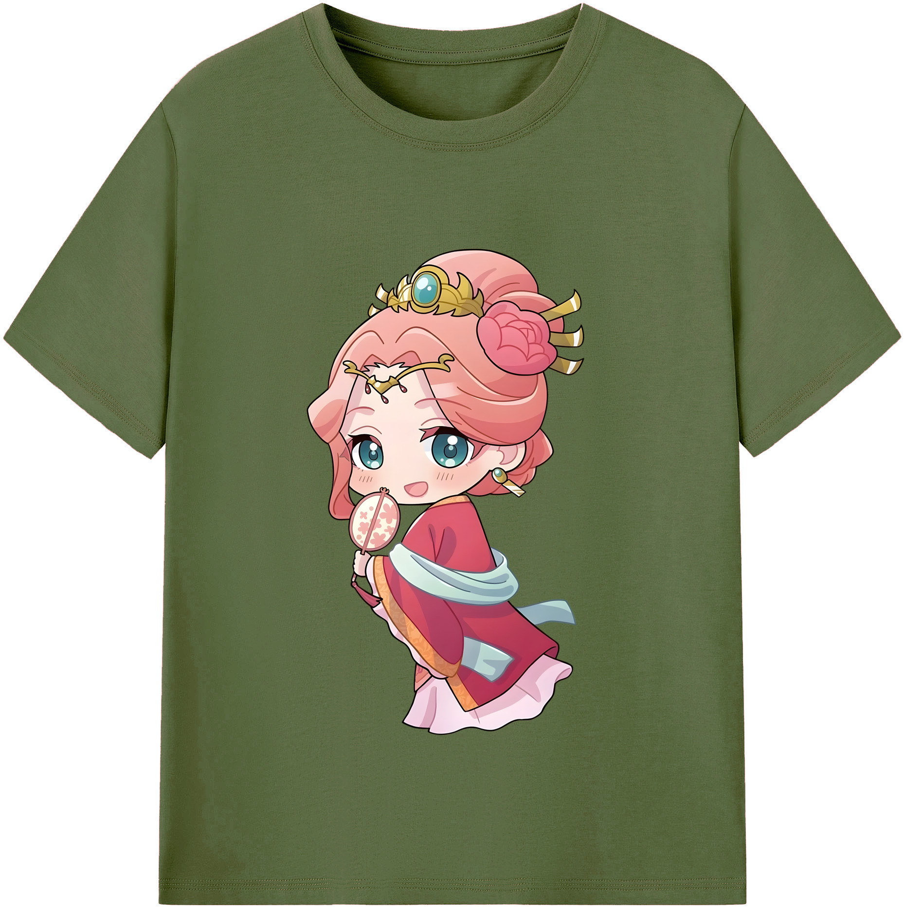 （画像用） 薬屋のひとりごと The Apothecary Diaries 綿100％半袖Tシャツ（フロントプリント）